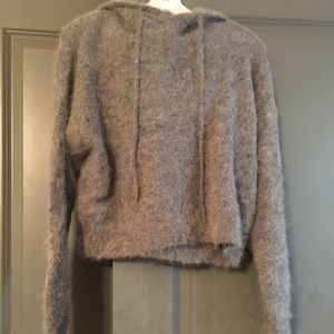 RTA mohair hoodie sweater new